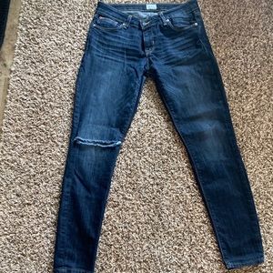 Hudson jeans slightly distressed